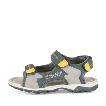 Sandales GRIS/JAUNE Garçon
