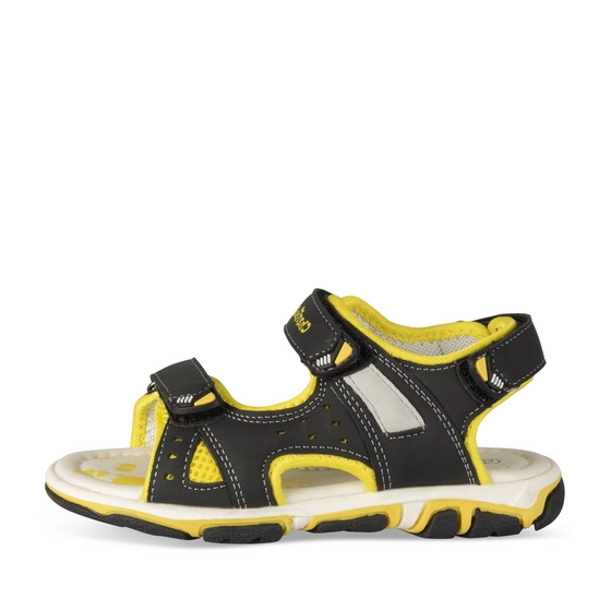 Sandals BLACK / YELLOW Boy
