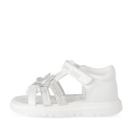 Sandales BLANC/ARGENT Fille