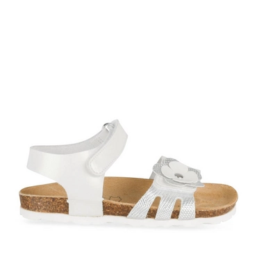 Sandales BLANC/ARGENT Fille