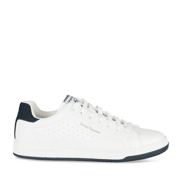 Baskets BLANC/MARINE Homme