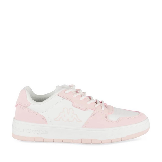 Baskets BLANC/ROSE Femme