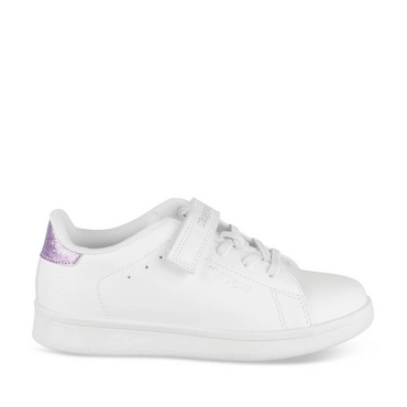Baskets BLANC/ROSE Fille