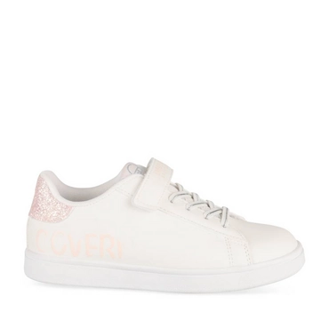 Baskets BLANC/ROSE Fille