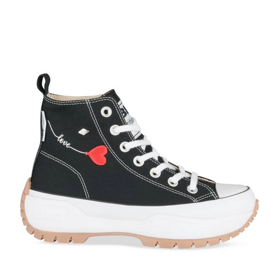 Baskets NOIR/BLANC Femme