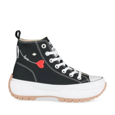 Baskets NOIR/BLANC Femme