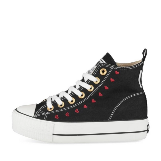 Baskets NOIR/BLANC Femme