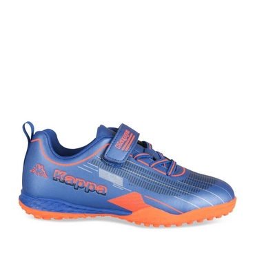 Baskets BLEU/ORANGE Garçon