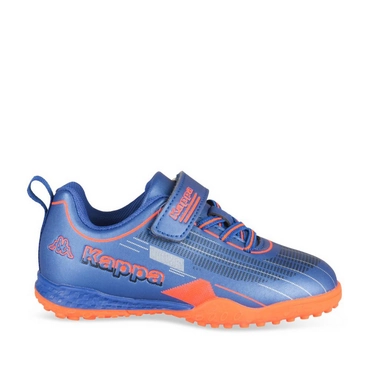 Baskets BLEU/ORANGE Garçon