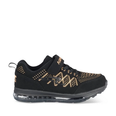 Sneakers BLACK / GOLD Boy