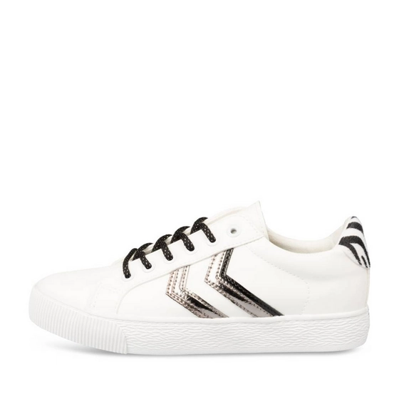 Baskets BLANC/NOIR Femme