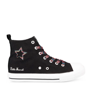 Baskets NOIR/MULTICO Femme