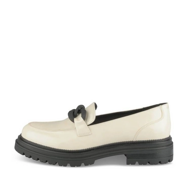 Mocassins NOIR/BEIGE Femme