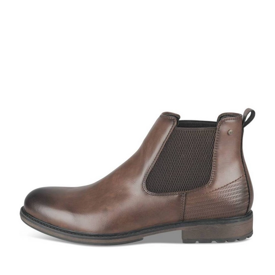 Bottines COGNAC Homme