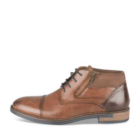 Bottines COGNAC Homme