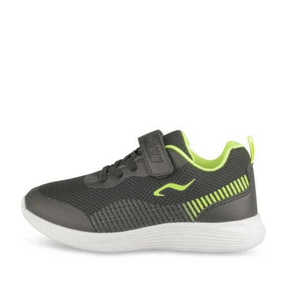 Baskets NOIR/VERT Garçon