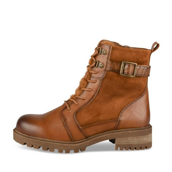 Bottines COGNAC Femme
