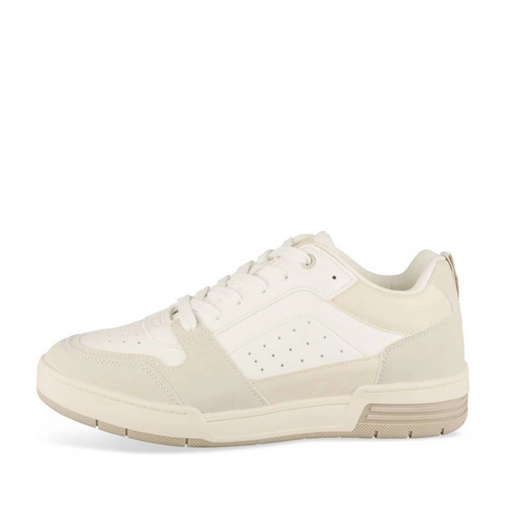 Baskets BLANC / BEIGE Femme