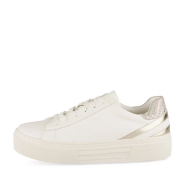 Baskets BLANC/OR Femme