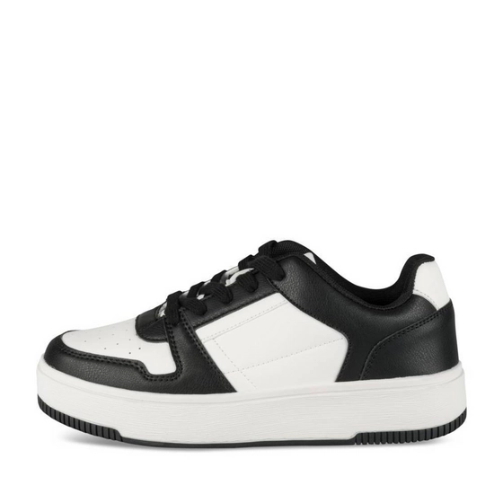Baskets BLANC/NOIR Femme
