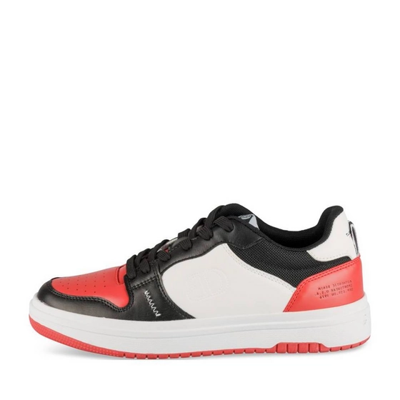 Sneakers BLACK / WHITE / RED Woman