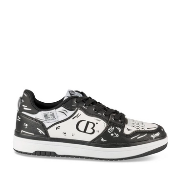 Baskets NOIR/BLANC Femme