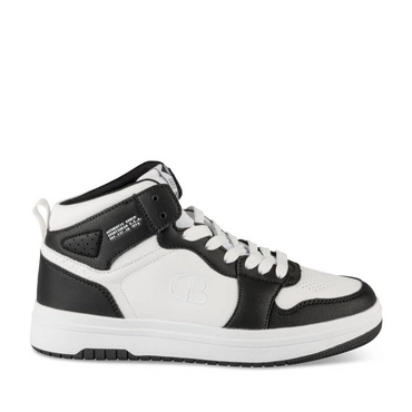 Baskets BLANC/NOIR Femme