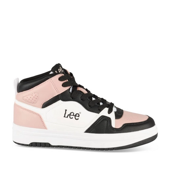 Baskets NOIR/ROSE Femme
