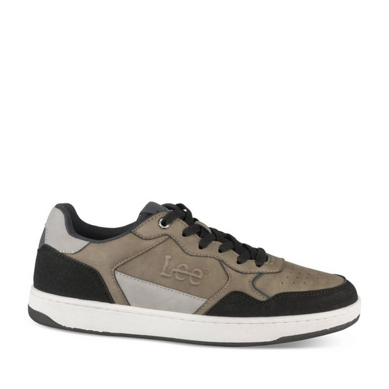 Baskets NOIR/KAKI Homme