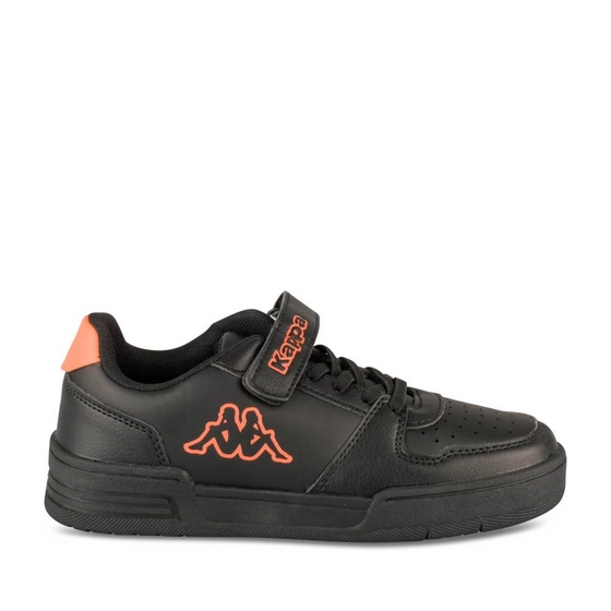 Baskets NOIR/ORANGE Garçon