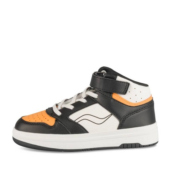 Baskets NOIR/ORANGE Garçon