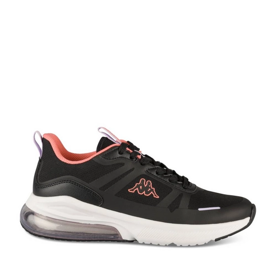 Baskets NOIR/ROSE Femme