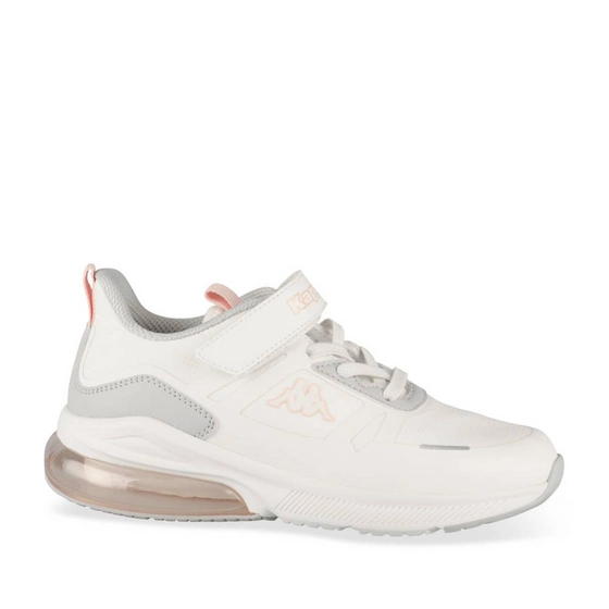 Baskets BLANC/ROSE Fille