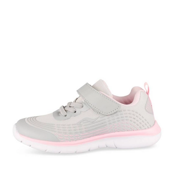 Baskets GRIS/ROSE Fille