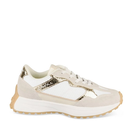 Baskets BLANC/ROSE Fille