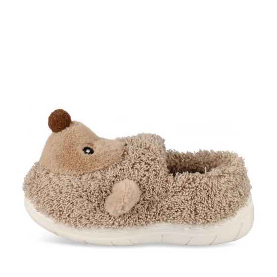 Pantoffels KASTANJEBRUIN Jongen