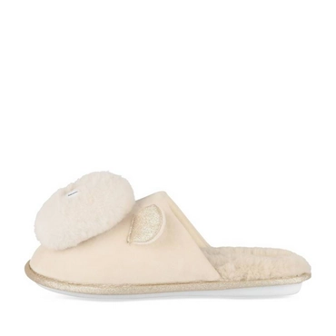 Pantoffels_avec_talon BEIGE Dames