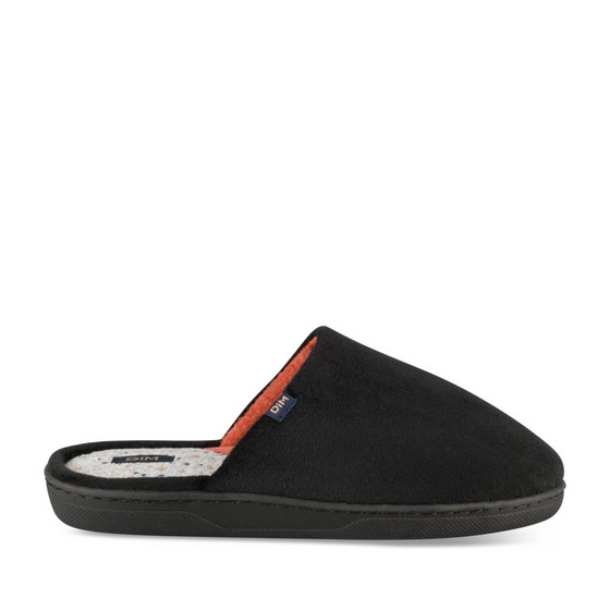 Pantoffels_avec_talon ZWART Dames