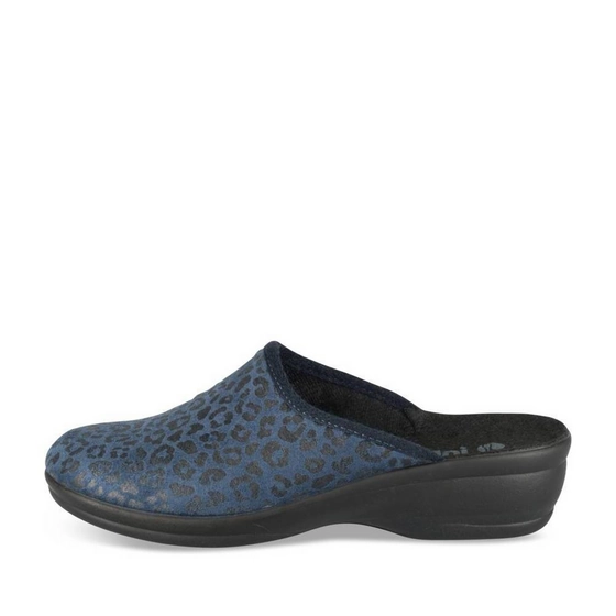 Pantoffels_avec_talon NAVY Dames