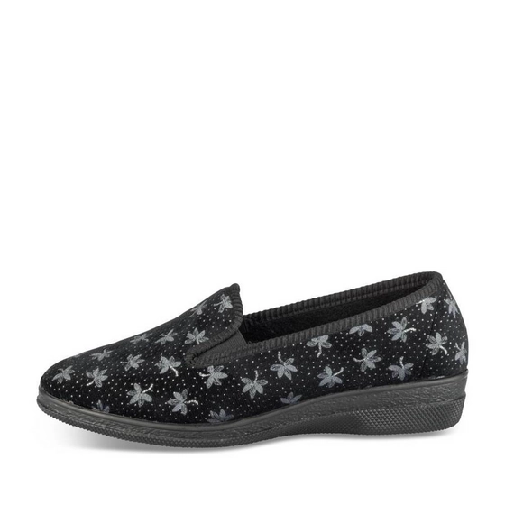 Pantoffels_avec_talon ZWART Dames
