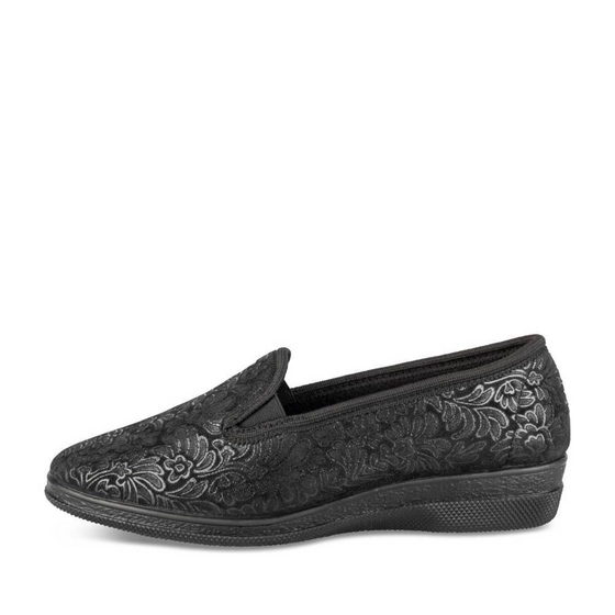 Pantoffels_avec_talon ZWART Dames