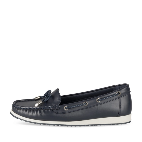 Mocassins_avec_talon NAVY Dames