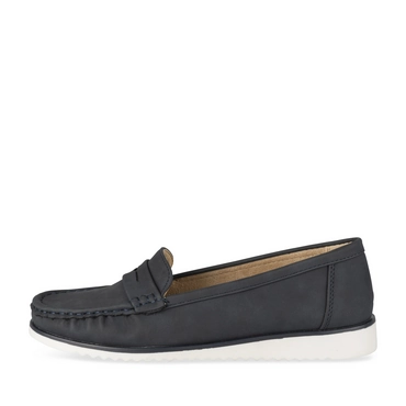 Mocassins_avec_talon NAVY Dames