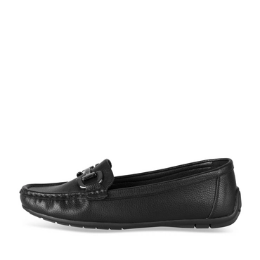 Mocassins_avec_talon ZWART Dames