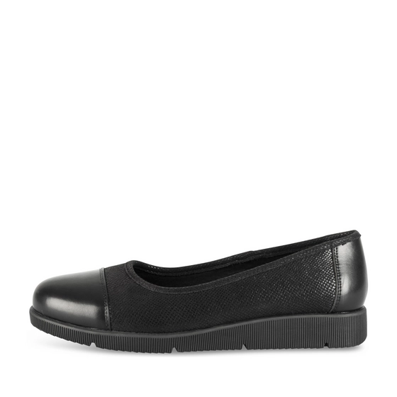 Ballerinas ZWART Dames