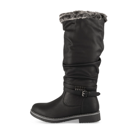 Laarzen_avec_talon ZWART Dames