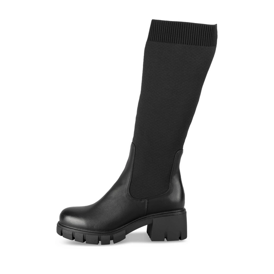 Laarzen_avec_talon ZWART Dames