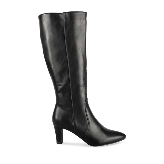 Laarzen_avec_talon ZWART Dames