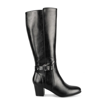 Laarzen_avec_talon ZWART Dames