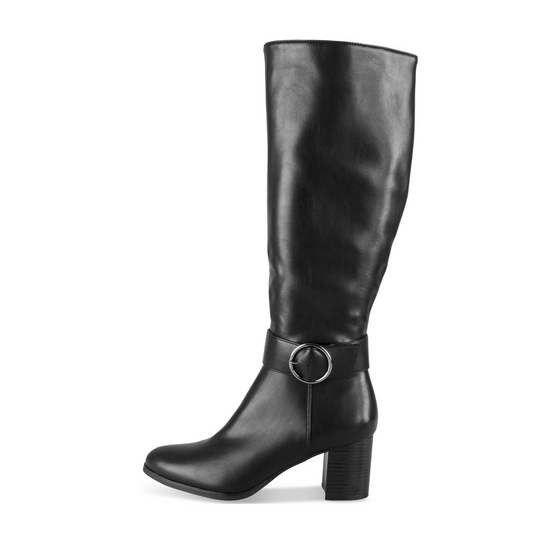 Laarzen_avec_talon ZWART Dames